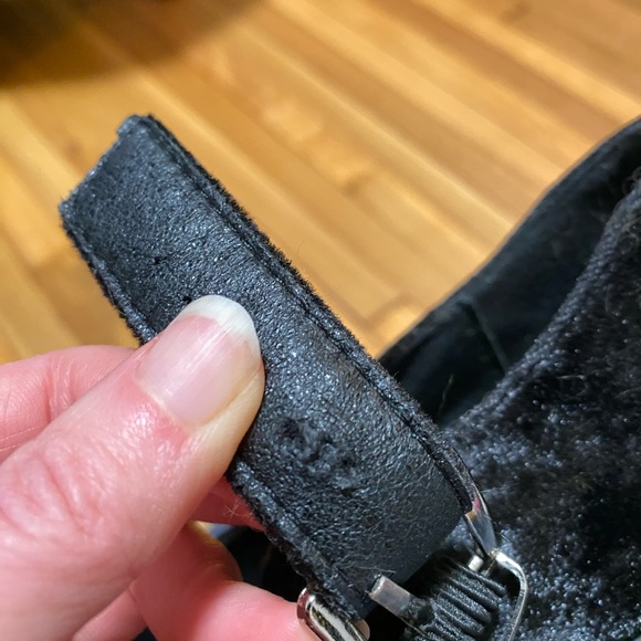 Koi Della Black Velvet Witchy Mary Janes - Picture 7 of 7